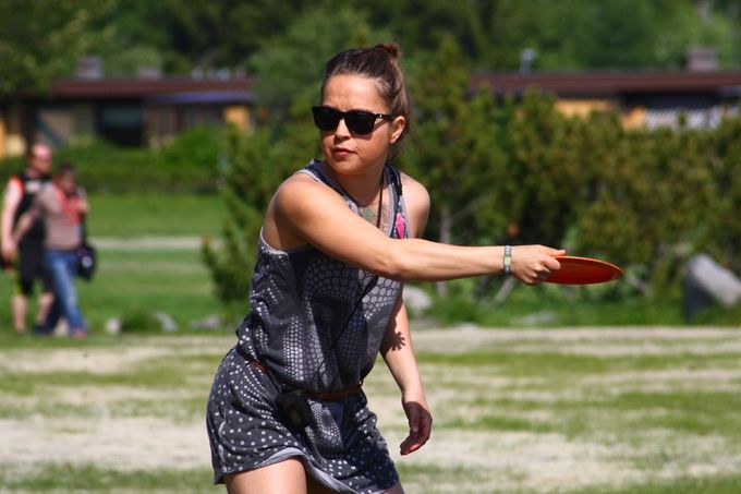 Rockfrisbee -turnaus järjestetään Kemissä jo neljännen kerran. Kuva vuoden 2014 turnauksesta.