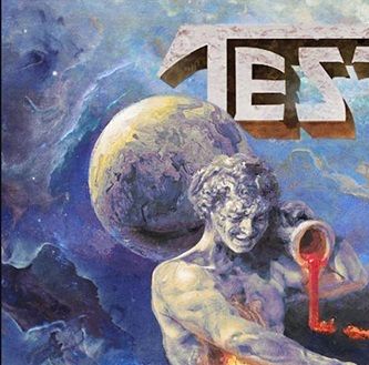 Testament -yhtyeen Titans of Creation nousi suoraan listan sijalle kuusi.