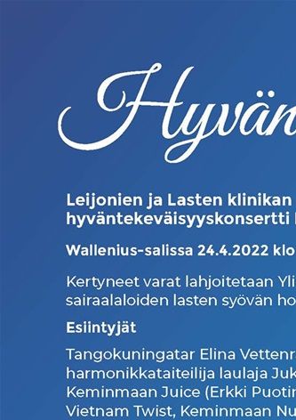 Klikkaa julistetta, niin saat sen suuremmaksi.